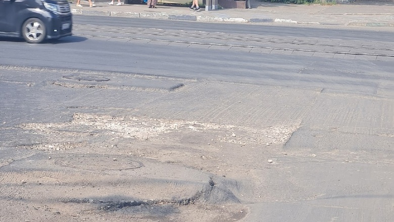 Нижегородцы сообщили о пропавшей дороге на Полтавской